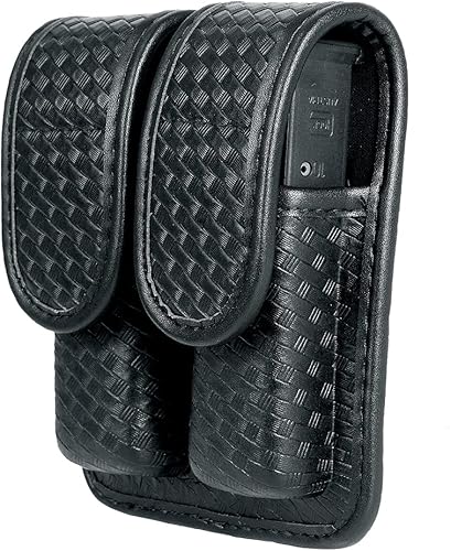 TAFTACFR Funda moldeada de doble bolsa Mag con cargadores de doble y individual de .380, 0.354in y 40 Cal para S&W M&P Ruger Glock Walther H&K