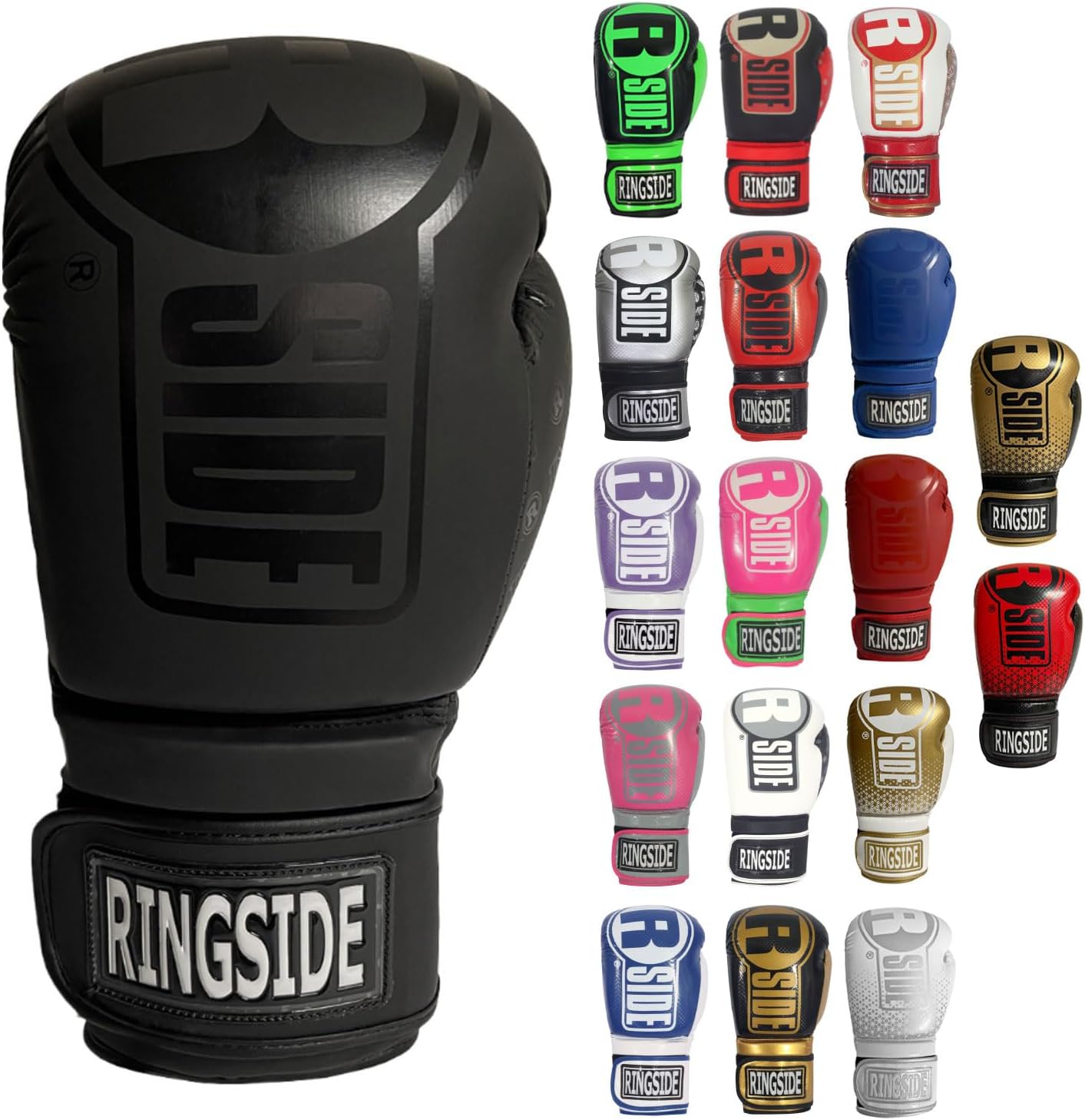 Ringside Apex Bag Gloves, IMF-Tech Boxing Gloves with Secure Wrist Support, Synthetic Boxing Gloves for Men and Women