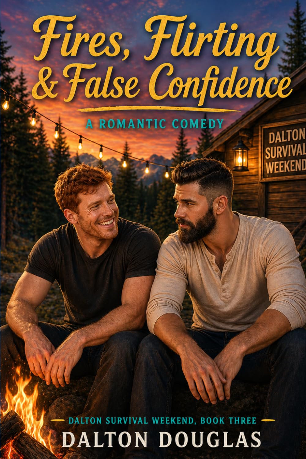 Fires, Flirting & False Confidence: A Dalton Survival Weekend Romance
