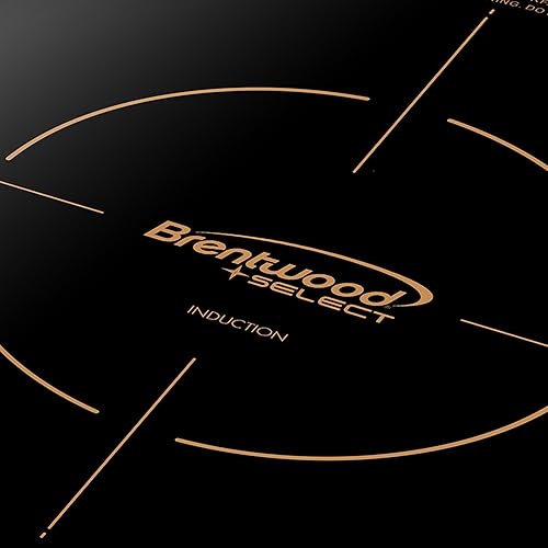 Miniatura 7 de Brentwood Select TS-391 Placa de inducción eléctrica única, negra, pequeña