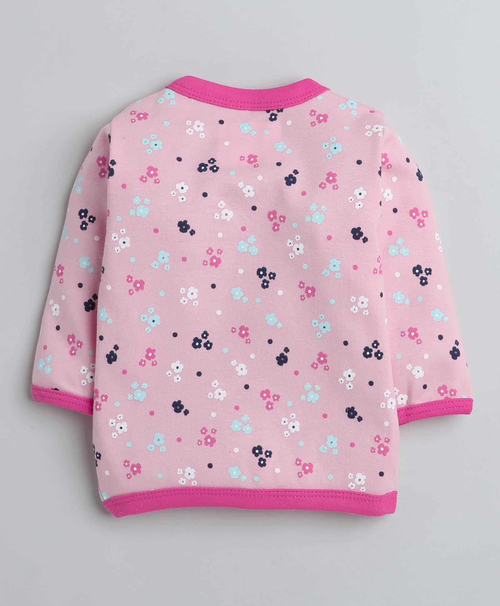 BUMZEE Pink Girls Full Sleeves Jablas Pack of 3 Age - 6-9 Months (Peb8280D-pnk) - Image 3 thumbnail