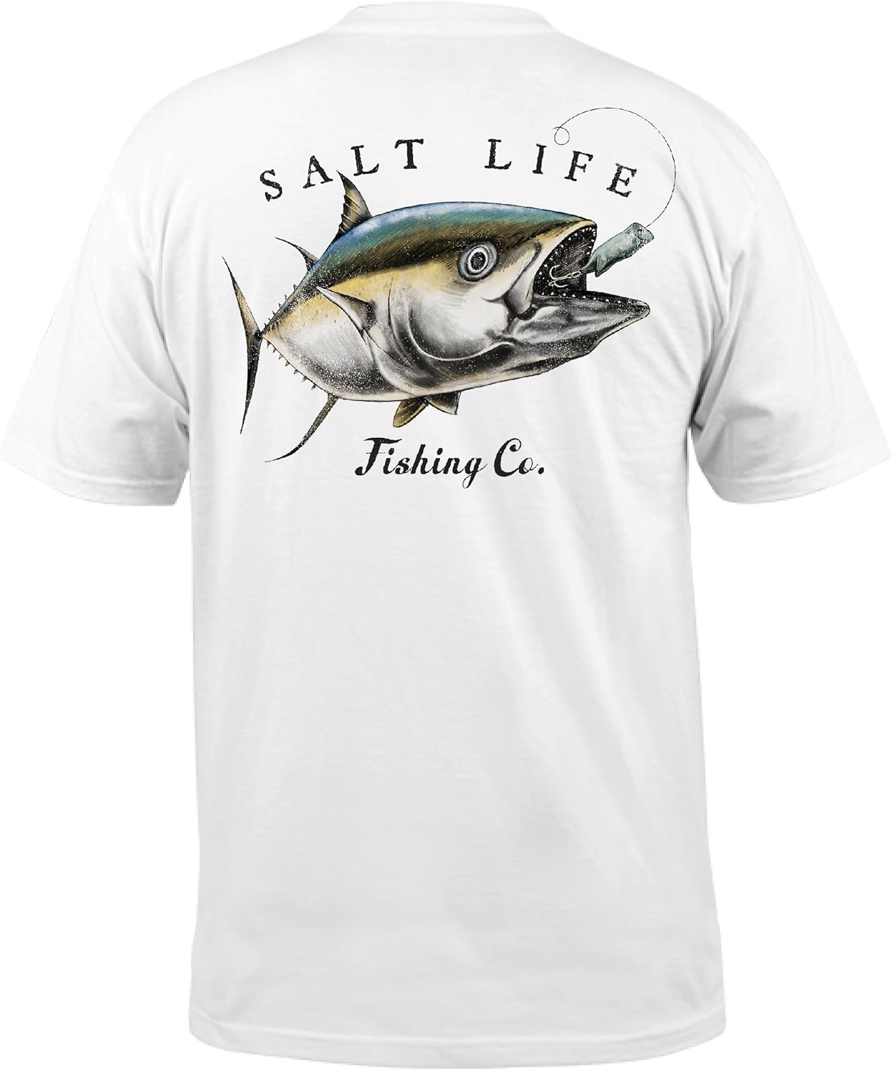 Salt Life Men's Chasing Giants Short Sleeve Classic Fit Shirt