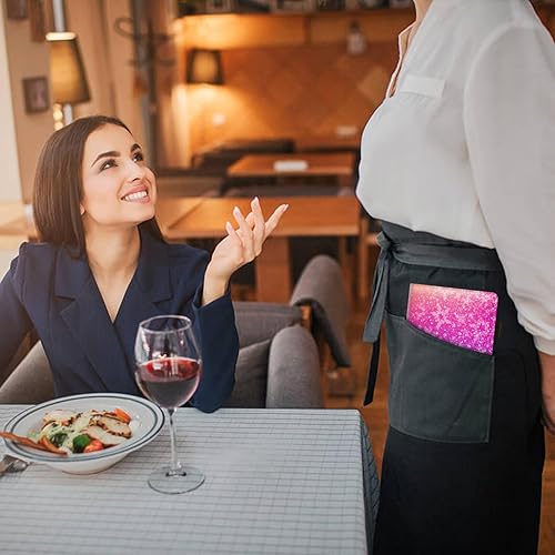 Vista 71 de Organizador de libro de servidor, libros de servidor de mariposa azul intermitente para camarera, organizador de libro de camarera de cuero Mariposa