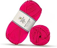 Vista 37 de Hobby Lobby Hilo Blanco Yarn Bee Suave y Elegante, 186 Yardas