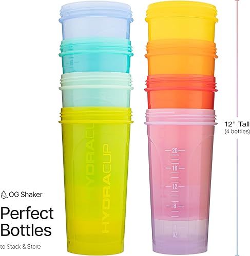 Miniatura 5 de HydraCup - Botella agitadora de 28 onzas para mezclas de proteínas bola de alambre de licuadora y rejilla de mezcla taza agitadora sin BPA paquete
