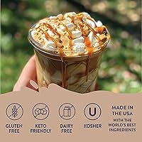 Vista 120 de Jordan's Skinny Syrups - Caramelo de mantequilla, jarabe saborizante sin azúcar, botella de 25.4 onzas (paquete de 1)