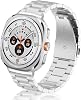 Watch Strap Compatible with Samsung Galaxy Watch Ultra 47 mm Bracelet Men Women Stainless Steel Replacement Strap for Samsung Galaxy Watch Ultra 47 mm - Silver