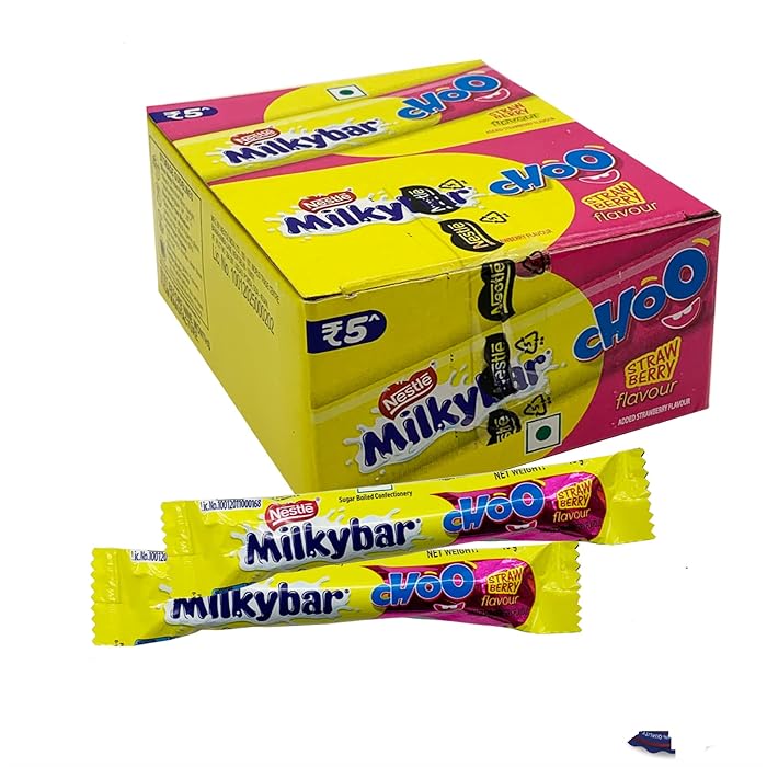Buy Nestle Milkybar Choo Strawberry Classic, 10g+1g (Pack of 30) Online