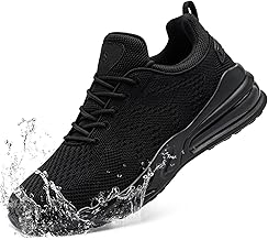 LARNMERN Men's Running Shoes Hiking Shoes Waterproof Sports Gym Trekking Lightweight Running Breathable Casual Sneakers