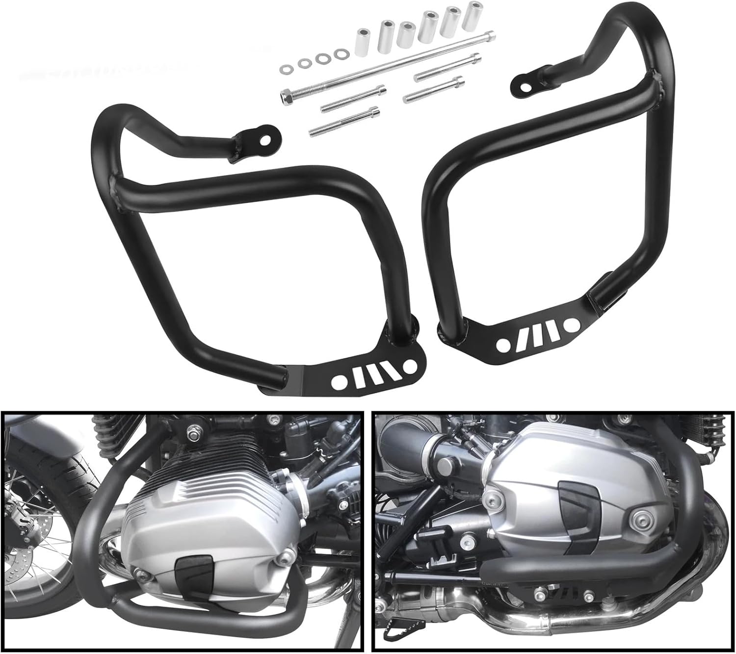for BMW R Nine T NineT R9T Racer Scrambler Pure Urban 2014-2023 Motorcycle Engine Guard Highway Crash Bars Protector Bumper