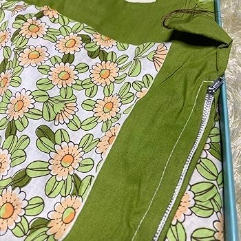 Amazon.co.jp: 昭和レトロポップ グリーン 花柄 座布団カバー 座