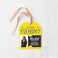 Vista 4 de Your Referrals Make My Business Bloom" Pop By Gift Tag 56-GT001