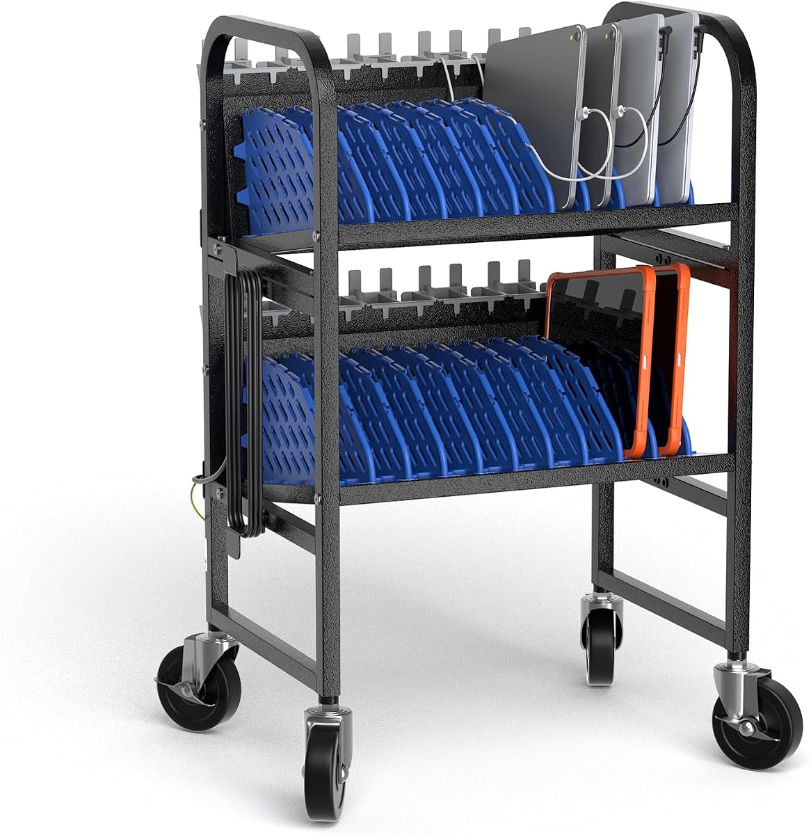 POCHAR 20-Device Laptop Charging Cart
