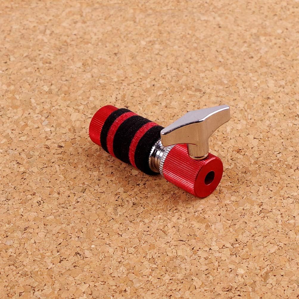 Toyvian Red Hi Hat Clutch Metal Replacement Part for Drum Percussion