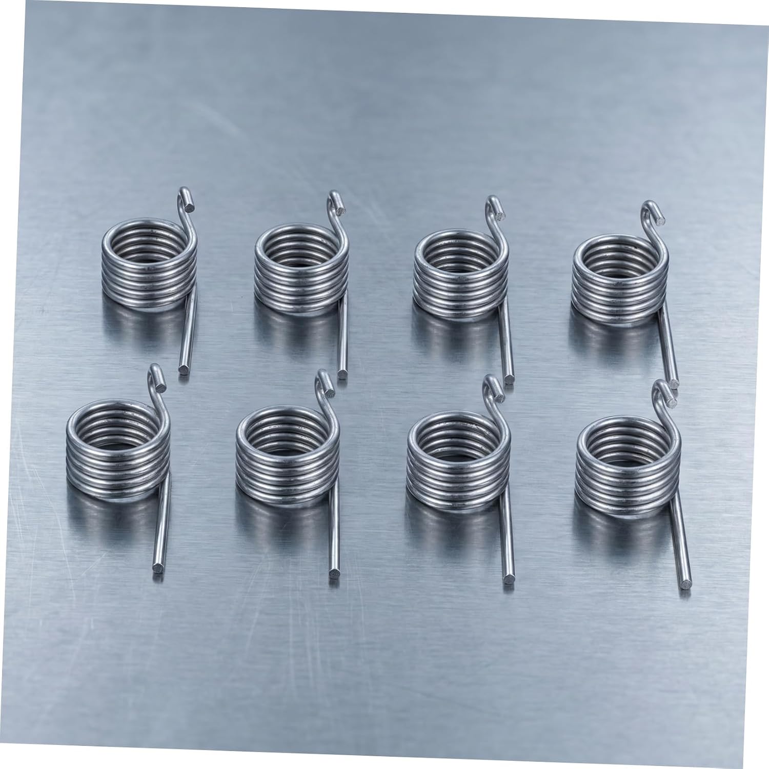 8pcs Stainless Steel Replacement Torsion Spring for Mop Bucket Foot Pedal Compact and Reliable Rebound Mop Bucket Spring Replacement for Commercial Use