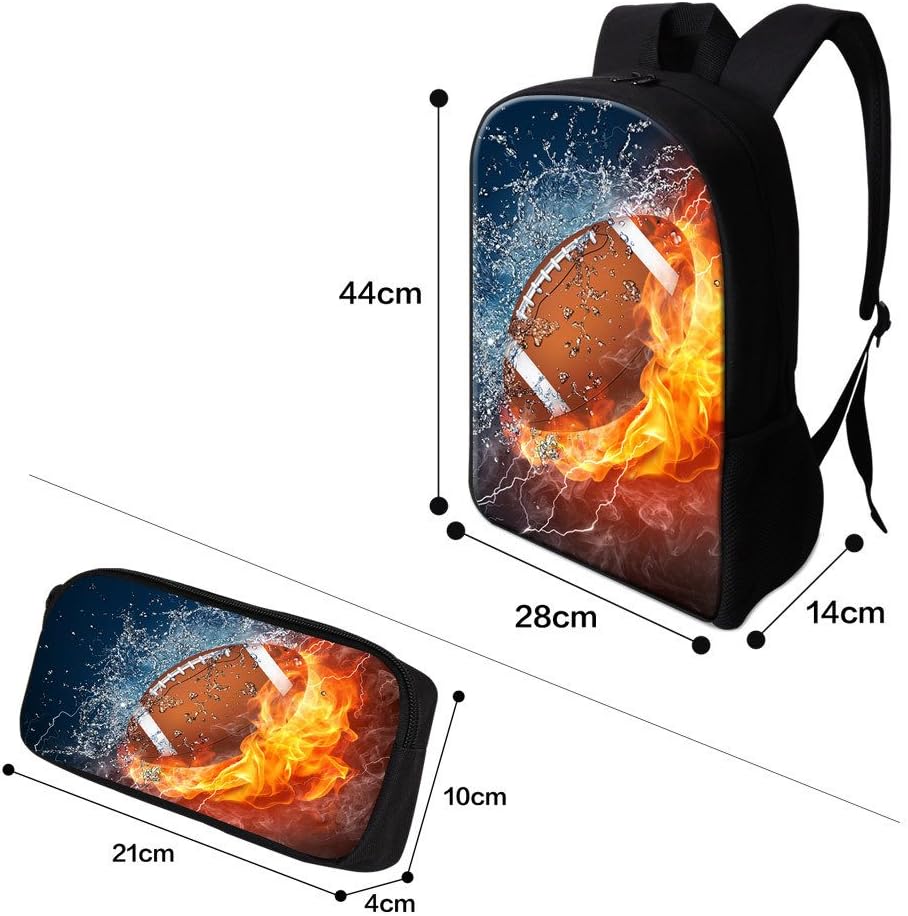 Horse Backpack and Insulated Lunch Box Bag School Cooler Bag Animal Bookbag Pencil Case
