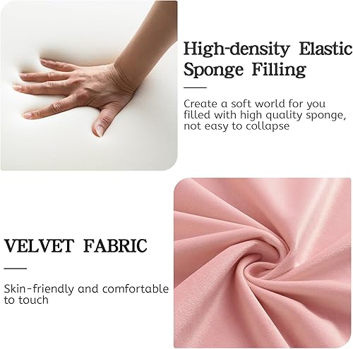 Miniatura 6 de Furniliving Silla decorativa de terciopelo, cómodas sillas de descanso para dormitorio, silla de tocador, silla tapizada, silla de sala de estar,