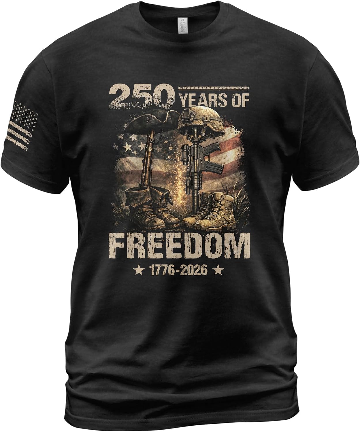 250 Anniversary USA Shirt, Patriotic Shirts for Men, 250th Anniversary USA Past to Present