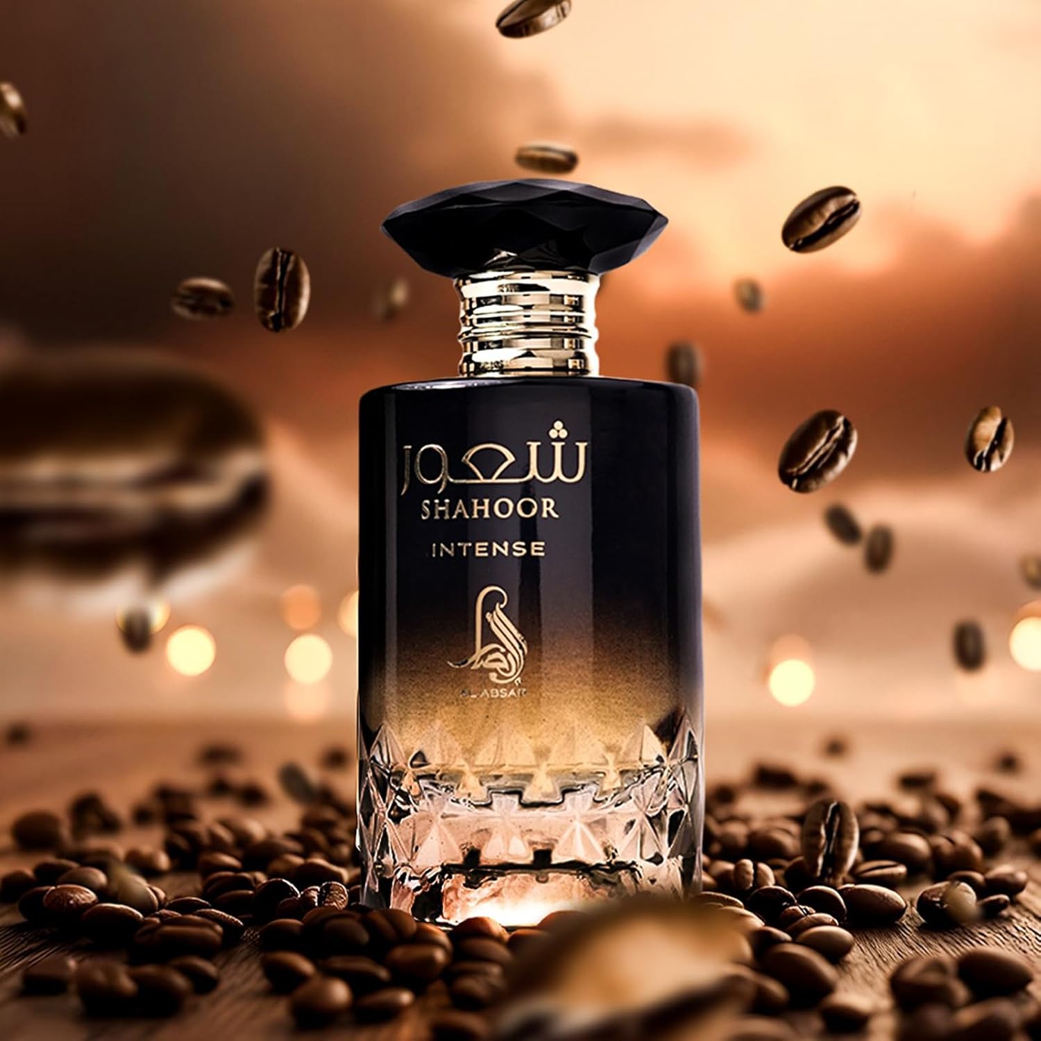 Shahoor Intense Unisex Eau De Parfum - Rich Coffee, Sweet Amaretto, and Warm Vanilla Notes | Luxurious and Long-Lasting Fragrance Made in Dubai (100ml, 3.4Oz) - Image 3