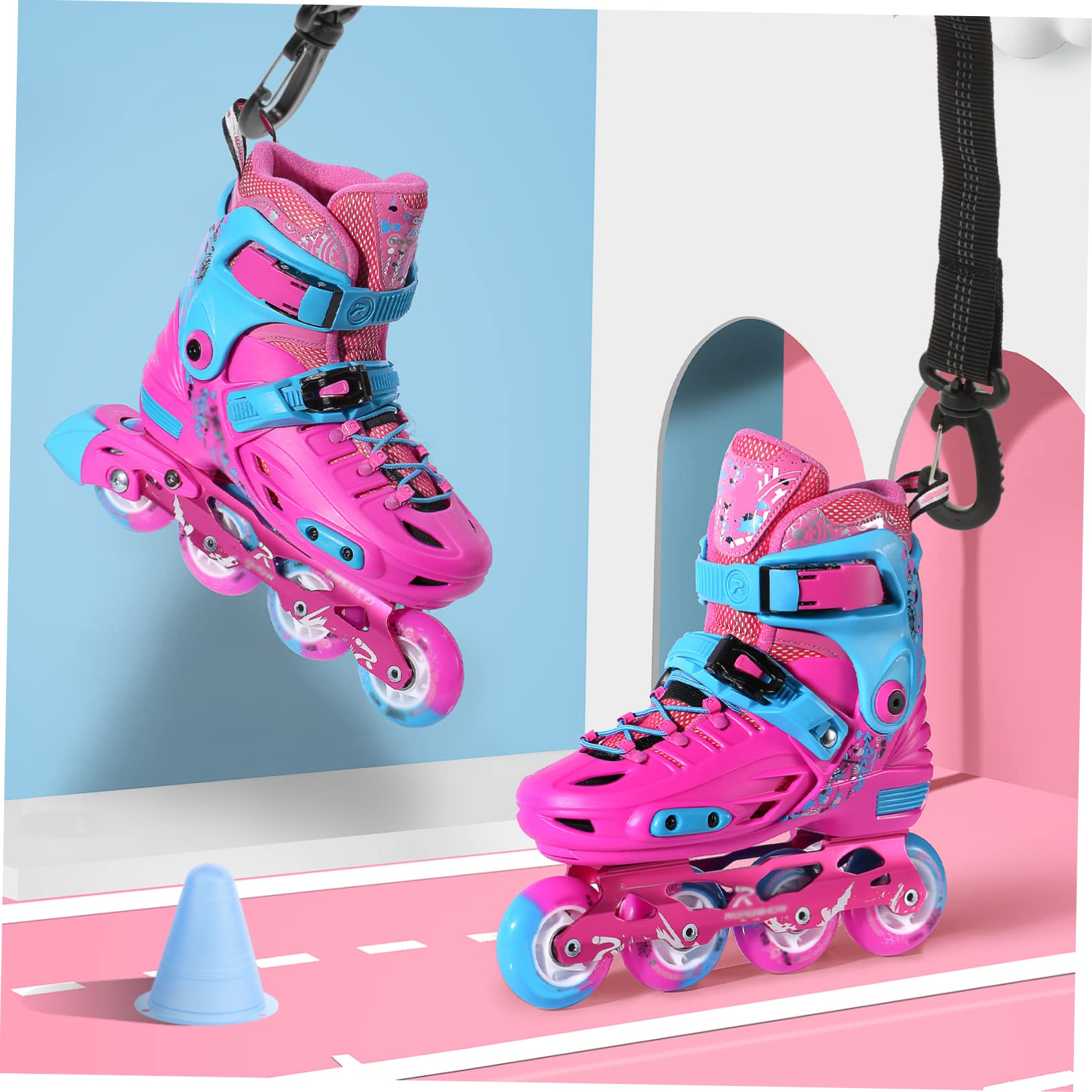 BESPORTBLE 3sets Ski Boots Women Carrying Straps for Skiing Easy to Use Skiing Equipment for All Ages 2pcs*3