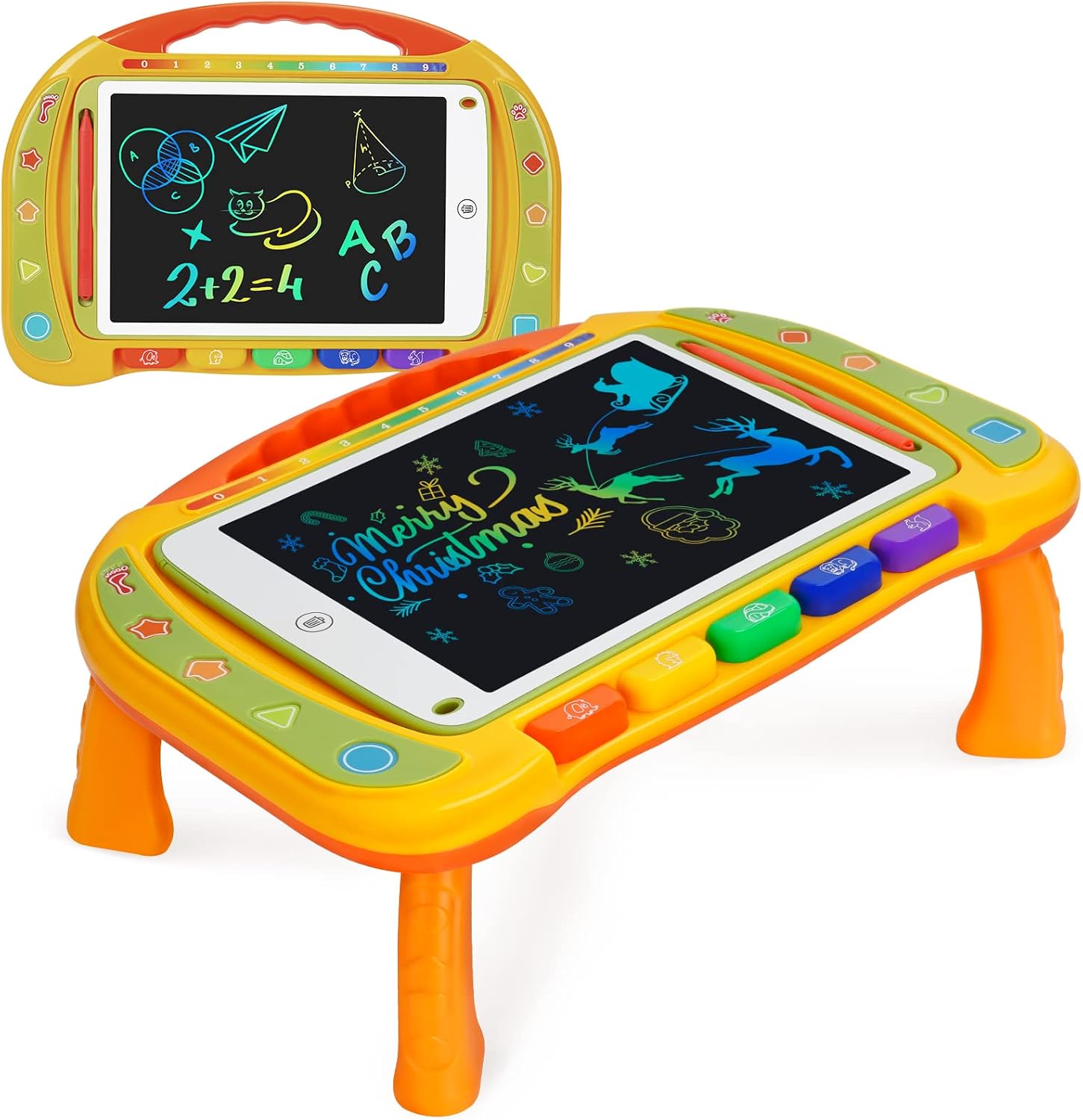 Toy Gifts Drawing Board for Kids - Large Writing Doodle Board Toy Gifts for 1-8 Year Old Girls Boys Toddlers Birthday Easter Day Learning Drawing Board Pad | Christmas Stocking Stuffers Gifts for Kids