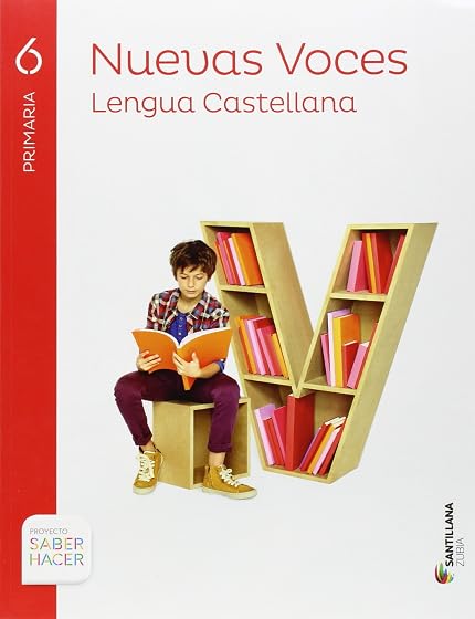 Lengua Nuevas Voces 6º Primaria Castellano / Euskera Ed 2015