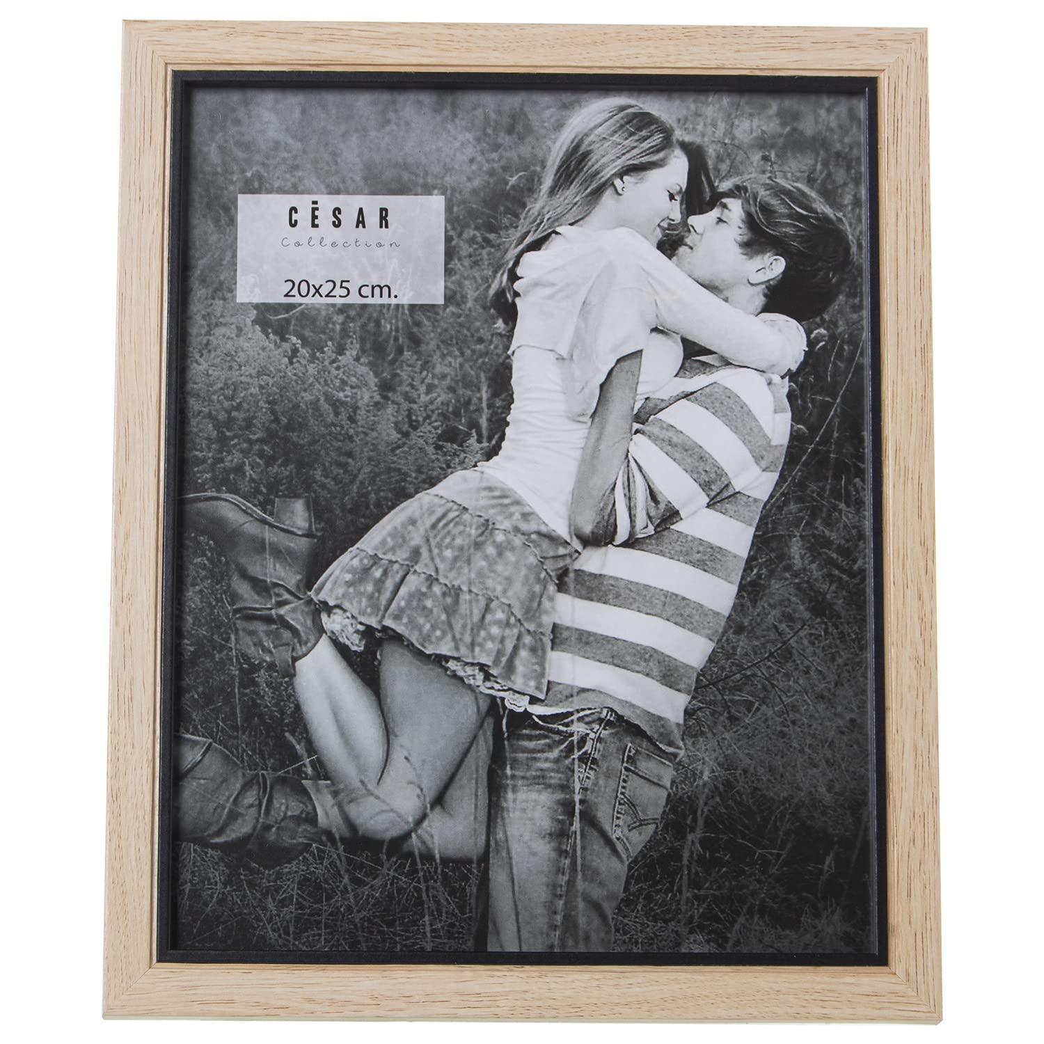 Cadre photo 20x25 lot de 2 bois DRW pour protéger vos images