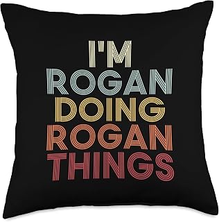 Rogan Name Rogan Personalized Name First Given Throw Pillow