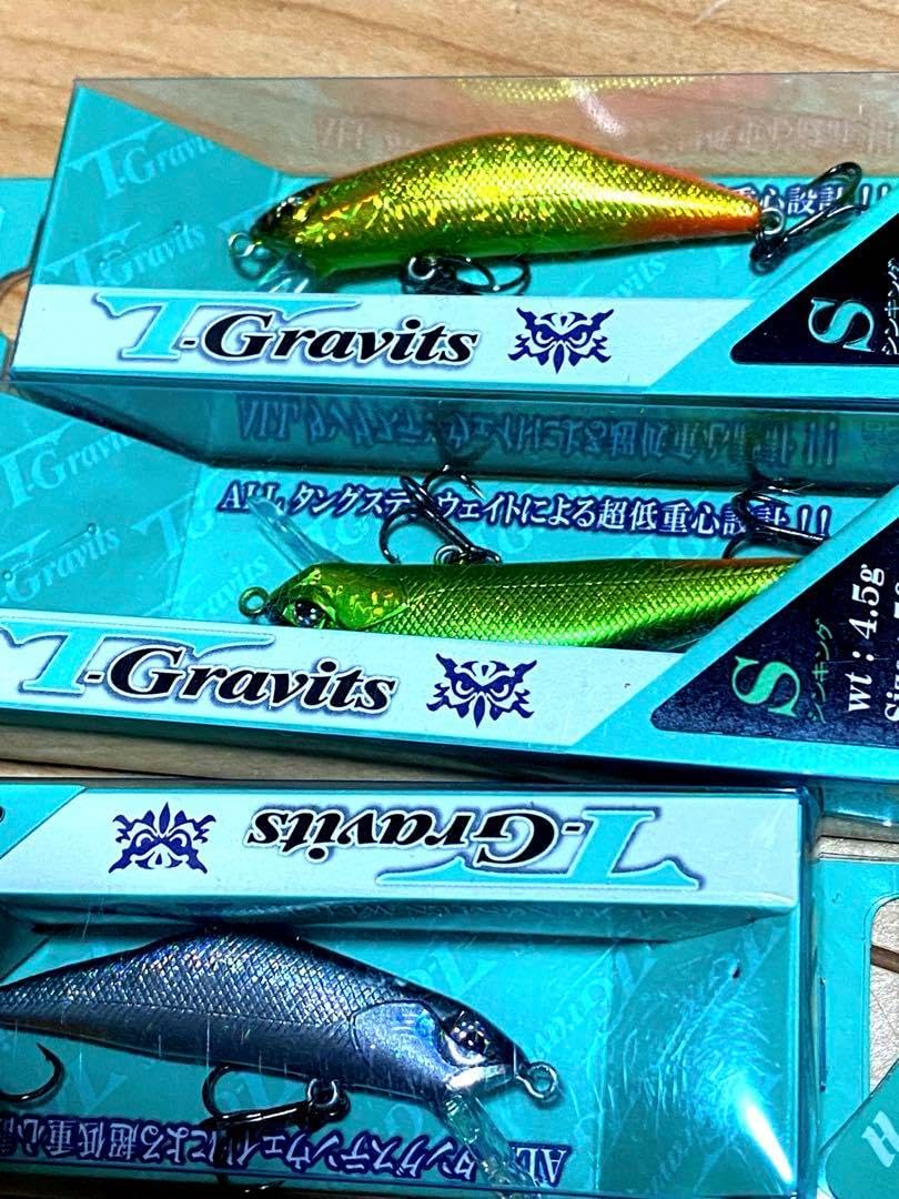 渓流ミノー Tグラヴィッツ50S×6 ハードストリームス タングステン