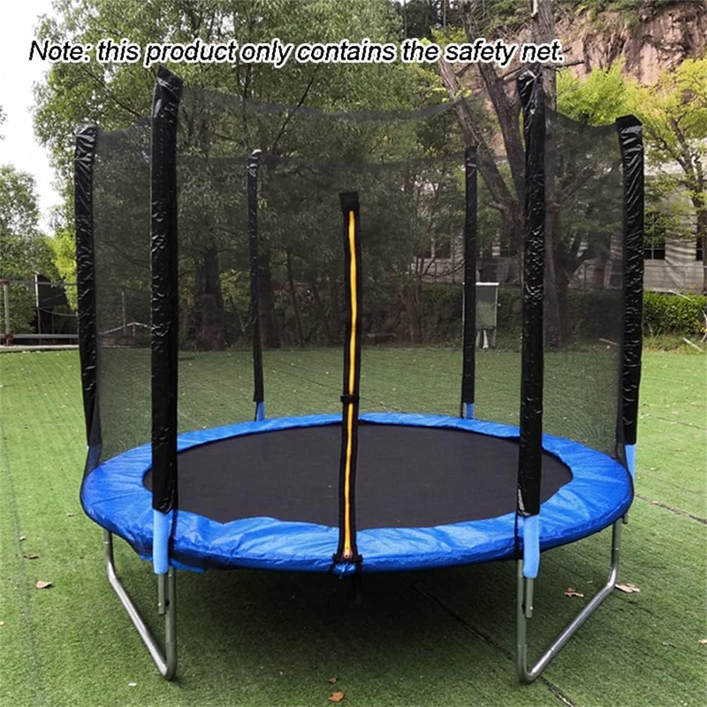 LXUKYG Replacement Trampoline Safety Nets Enclosure Surround Netting for 6 Poled for Round Trampoline Accessories
