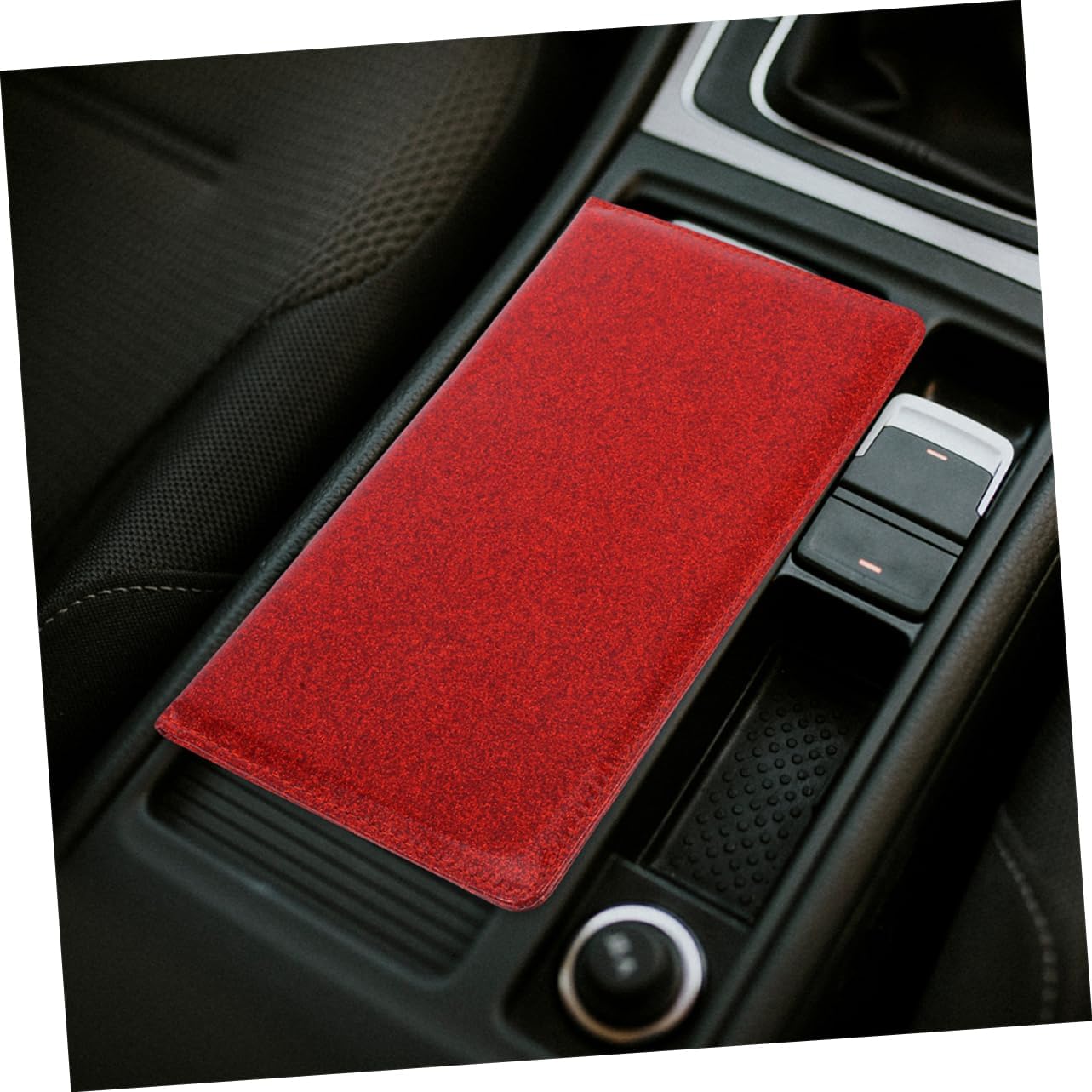 2pcs Car Insurance Policy Cover Holder Visor Card Slot Car Document Wallet
