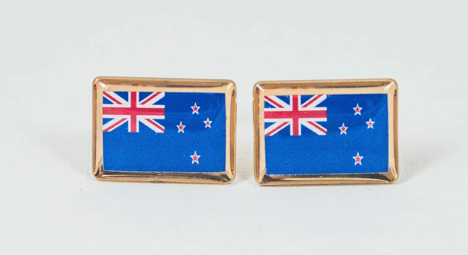 New Zealand Flag Cufflinks, Lapel Pins, Tie Bars, Earrings, Jewelry and Accessories