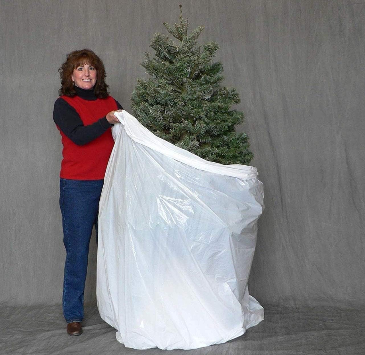 Pursell Christmas Tree Disposal and Storage Bag - Fits Trees to 9-Feet 5-Inches (Standard Version) - Pack of 2