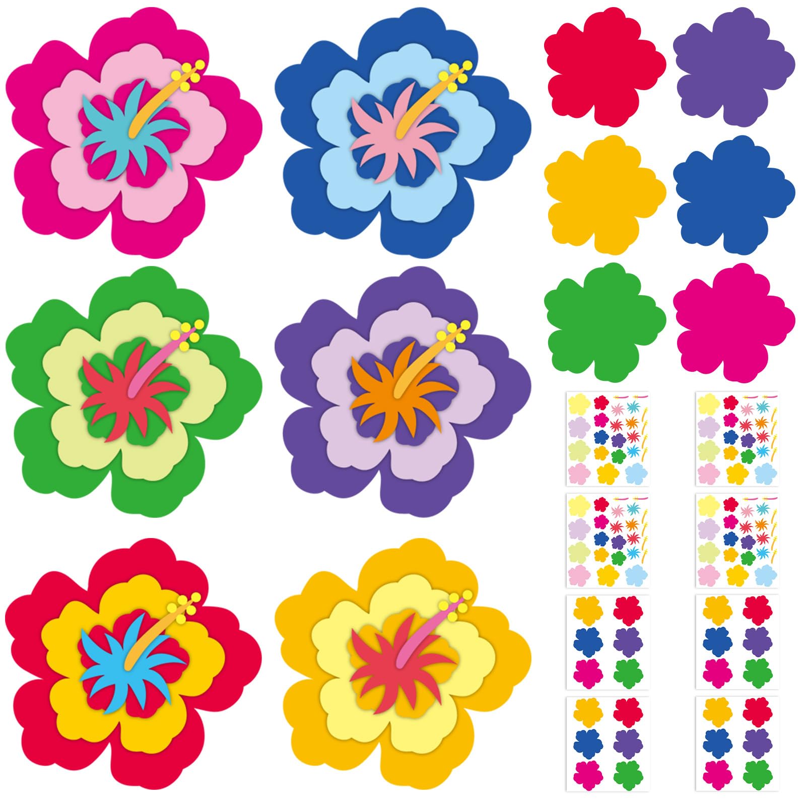 Photo 1 of QOUBAI Hibiscus Floral Craft Set