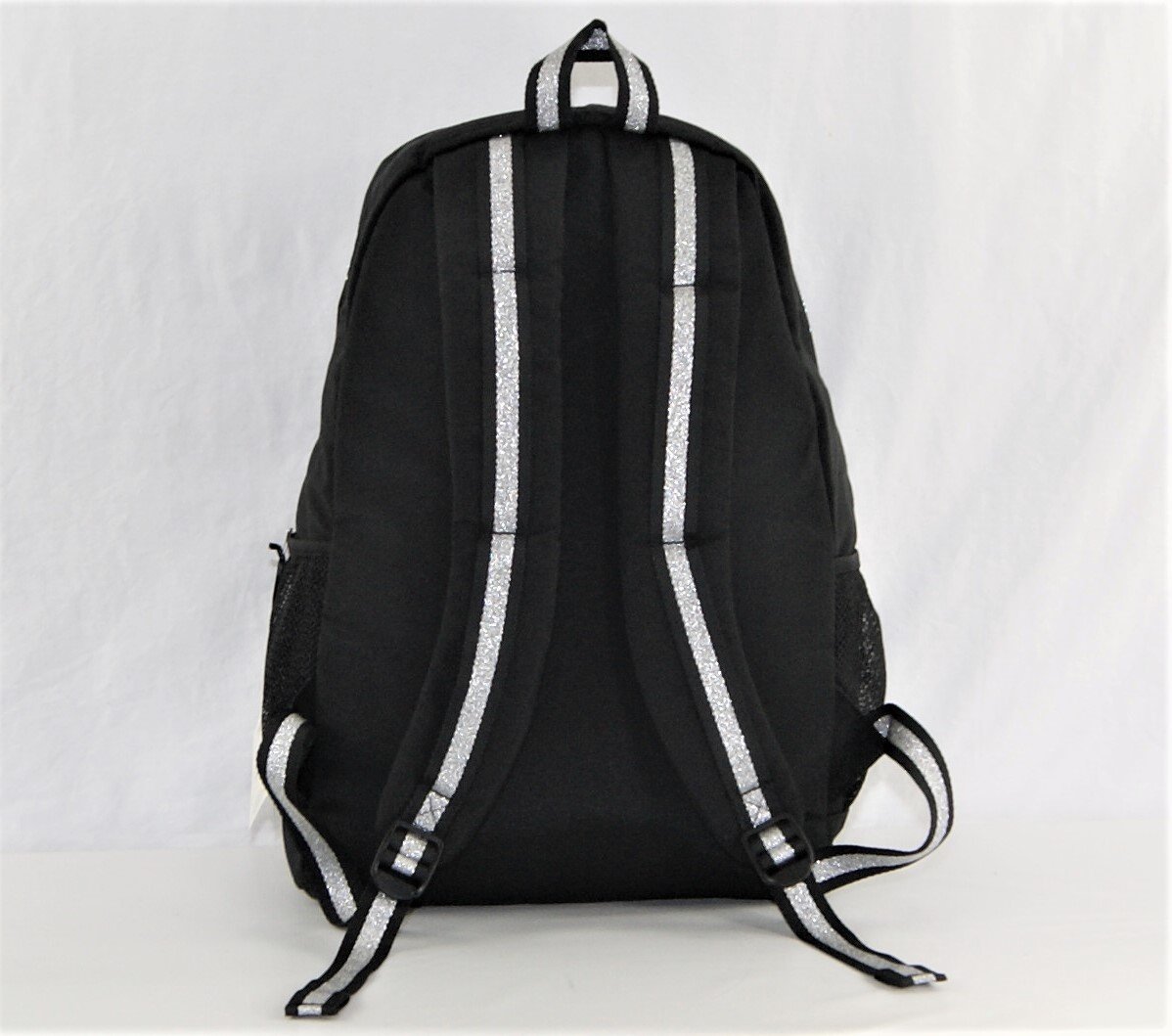 VS Campus Backpack Pure Black Rhinestone VICTORIAS SECRET PINK BLING RHINESTONE 2018 CAMPUS BACKPACK  main image 4
