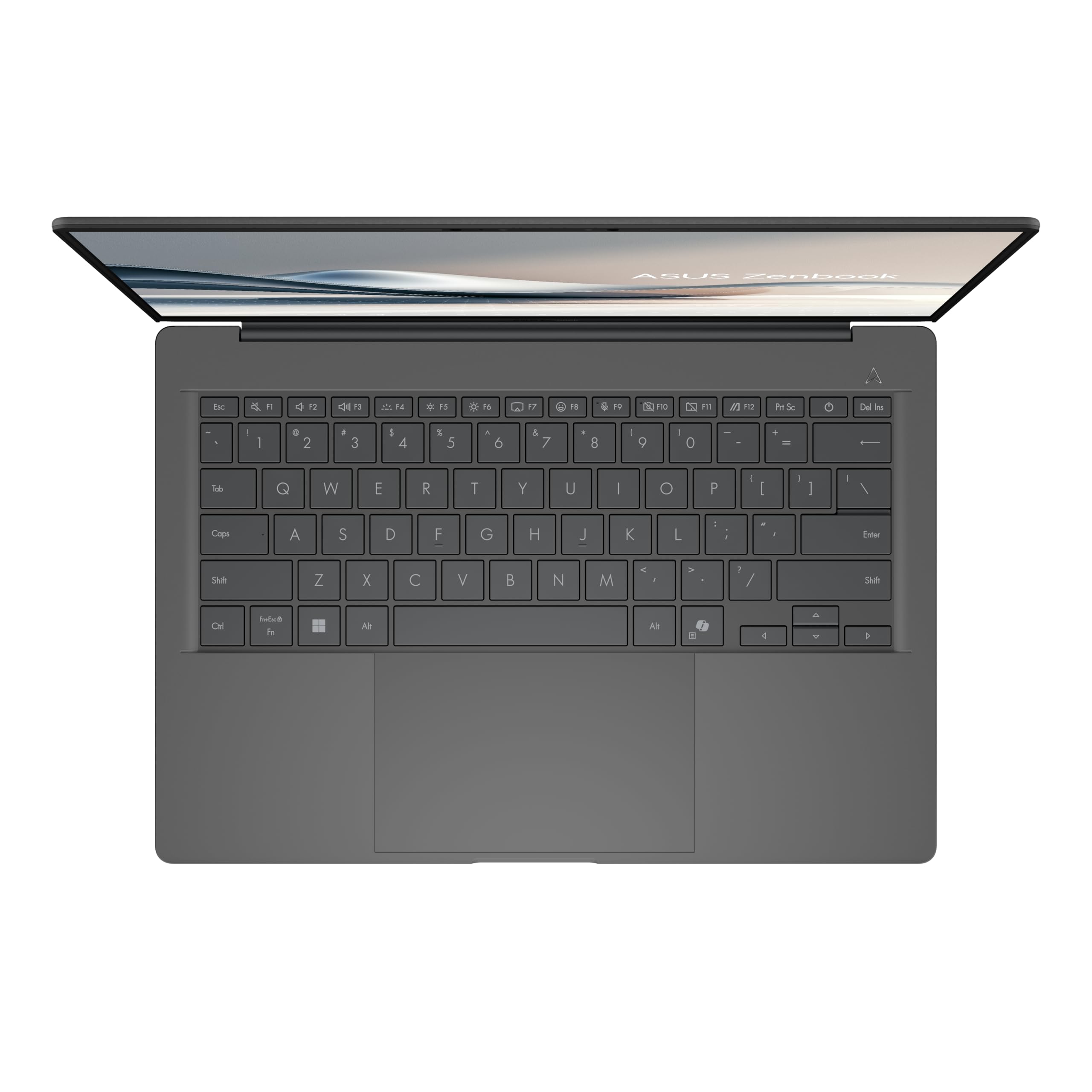 ASUS Zenbook A14 OLED UX3407QA Ordinateur portable | Écran OLED 14" WUXGA 16.10 | QC Snapdragon X Plus X1-26-100 | 16 Go RAM | 1 To SSD | QC Adreano GPU | Windows 11 | Clavier QWERTZ | Iceland Gray