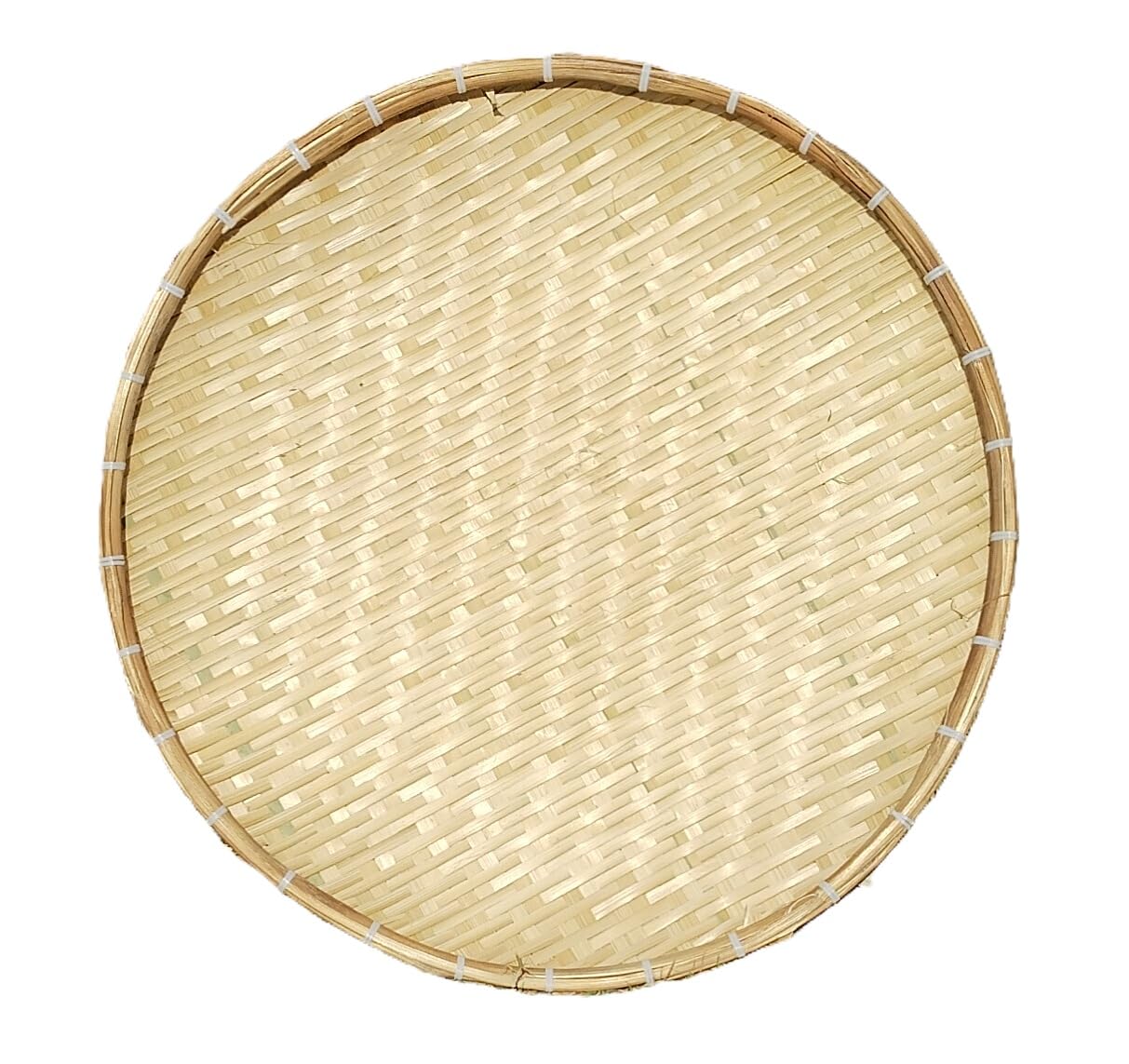 Handmade Bamboo Wicker Regular Tray. (Big Size 50 Cm)-image-3