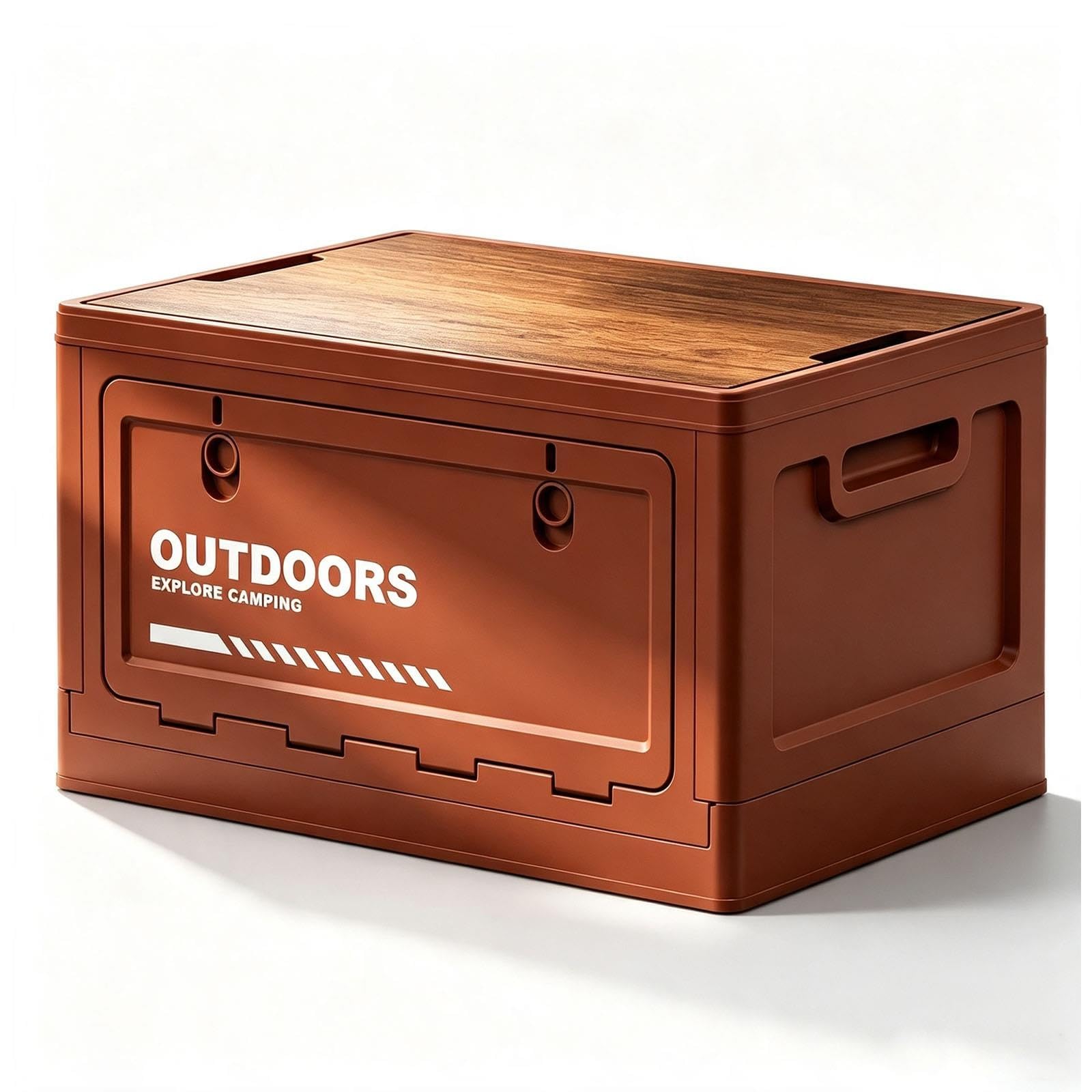 Smart Foldable Storage with Front Access & Tabletop Convenience