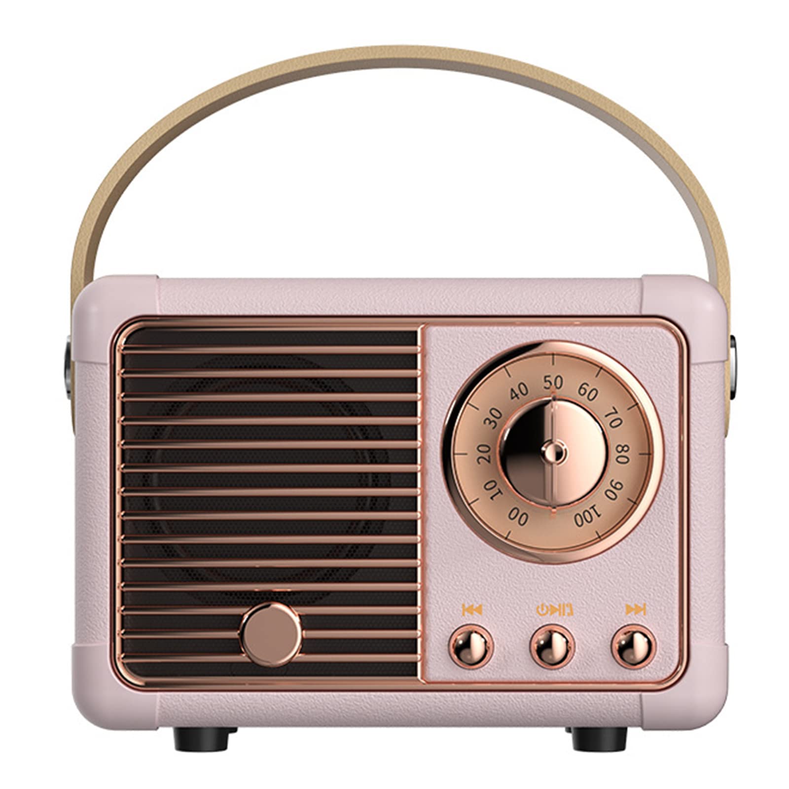 Radio Retro, Boombox de Casete Vintage, Reproductor de Casete Boombox Bluetooth, con función de subwoofer HiFi, reproducción de Audio Bluetooth/Tarjeta de Memoria/USB/AUX