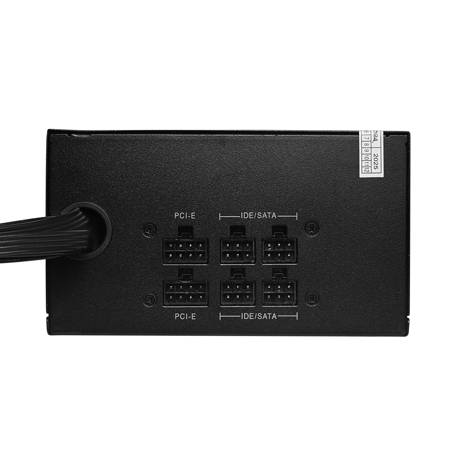 Akyga ATX zasilacz 600W AK-C2-600 półmodular P4+4 2X PCI-E 6+2 pin 5X SATA 3X Molex Fan 12cm 80 Plus
