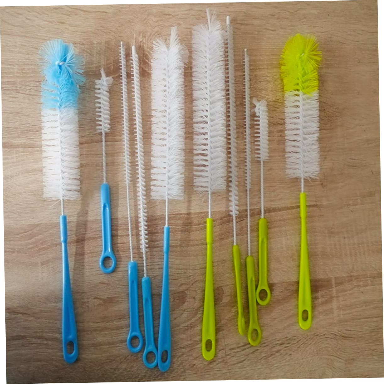 MAGICLULU Juego De 3 Cepillos para Biberones Cepillo De Limpieza para Biberones Cepillo De para Agua De Bebé Uso Doméstico 5 Unidades X 3