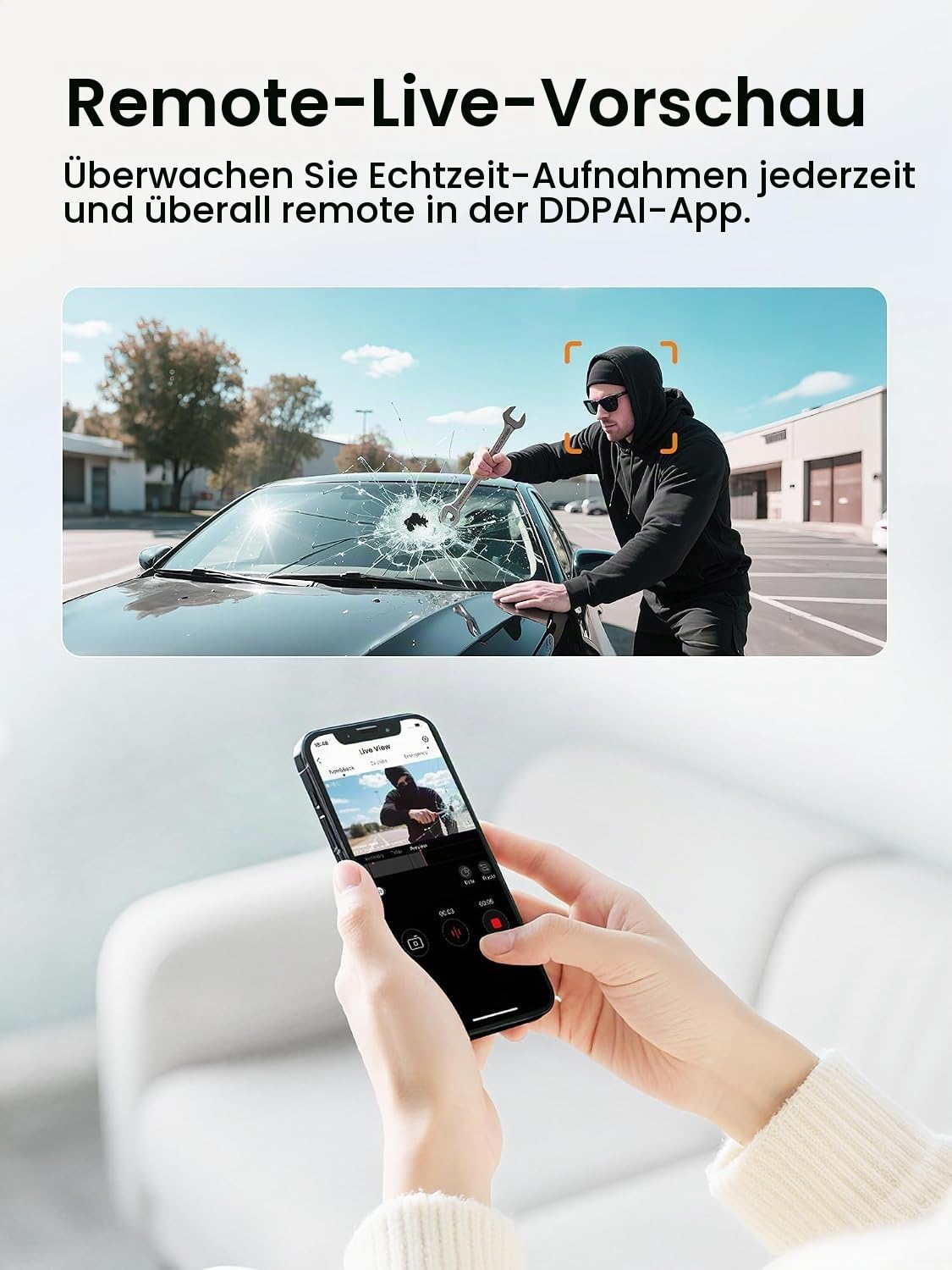 DDPAI 4G Cloud Box Dashcam LTE Modul | für Z90 Master/Z90Pro/Z60Pro/Z60/Z50Pro/Z60Master Dashcams | Echtzeit-Fernzugriff, GPS-Tracking, Parküberwachung & Cloud-Speicherung