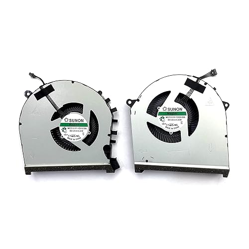 Nuevo reemplazo del ventilador de refrigeración de CPU+GPU para HP OMEN 17-CB 17T-CB (RTX2070, versión RTX20080) PN L62866-001 MG75151V1-1C010-S9A,