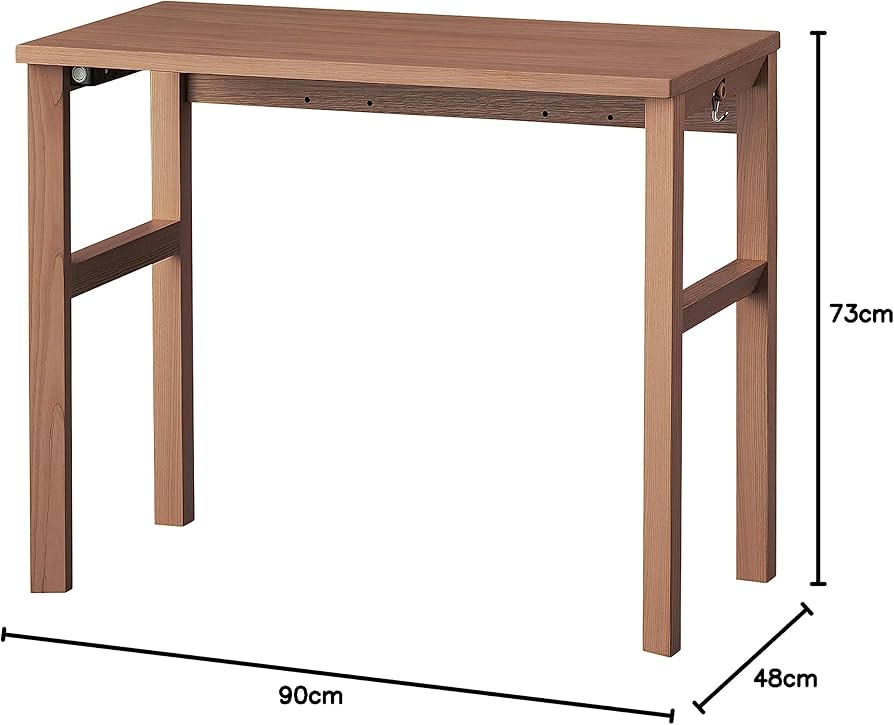 Amazon.co.jp: KOIZUMI(コイズミ) デスク ブラウン W90×D48×H73 Amazon.co.jp: KOIZUMI(コイズミ) デスク ブラウン W90×D48×H73