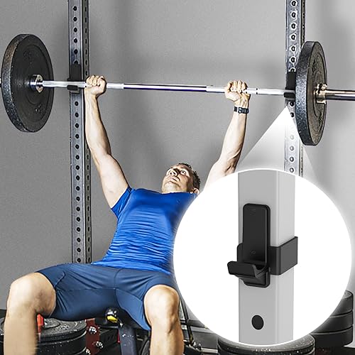 Vista 13 de Kipika Ganchos en J para rack de alimentación de 2 x 2 pies y 3 x 3 pies, ganchos inferiores de acero reforzado con almohadilla de goma, juego de 2