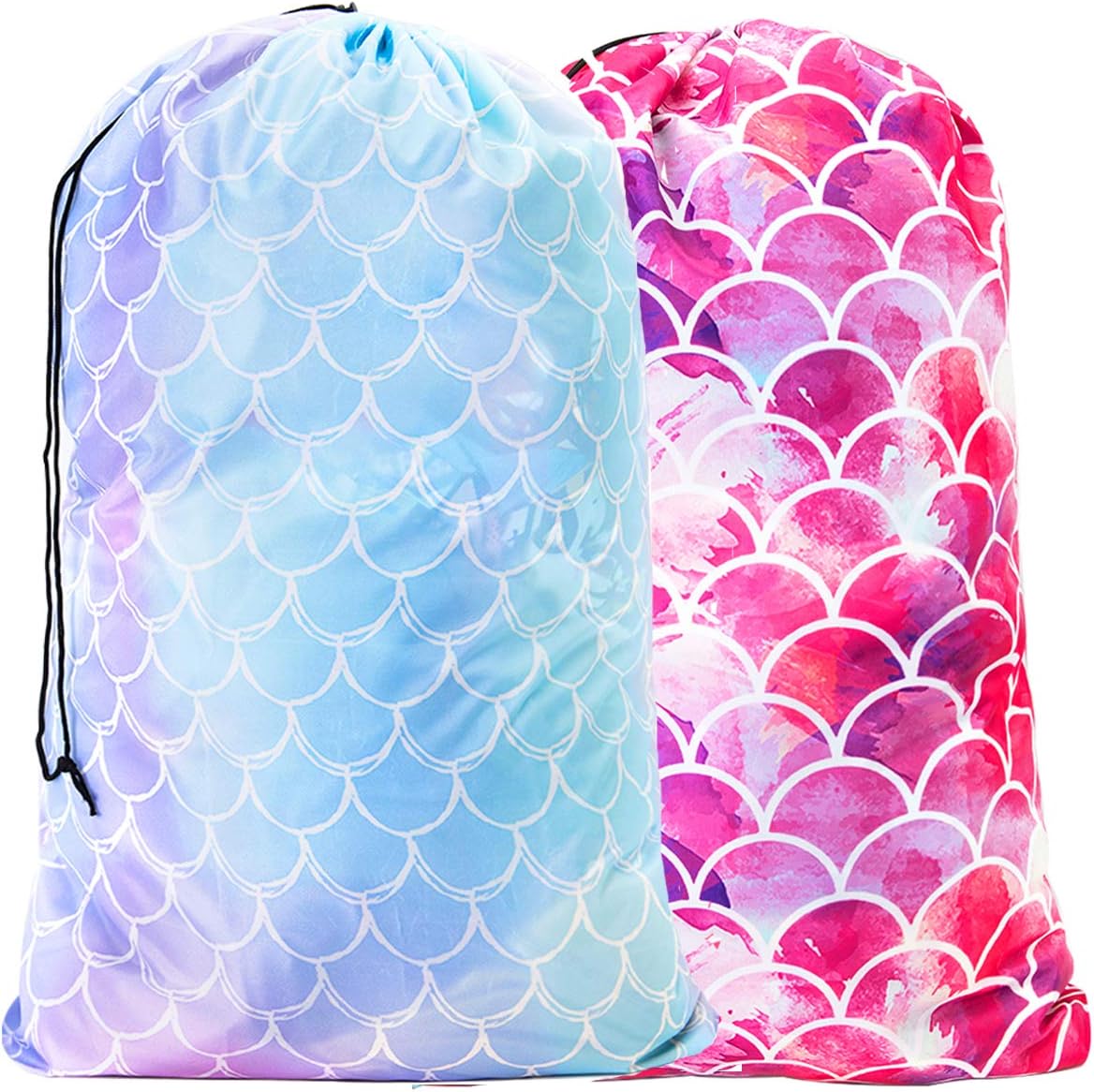 Sylfairy 2 Pack Extra Large Travel Laundry Bag, 24" x 36