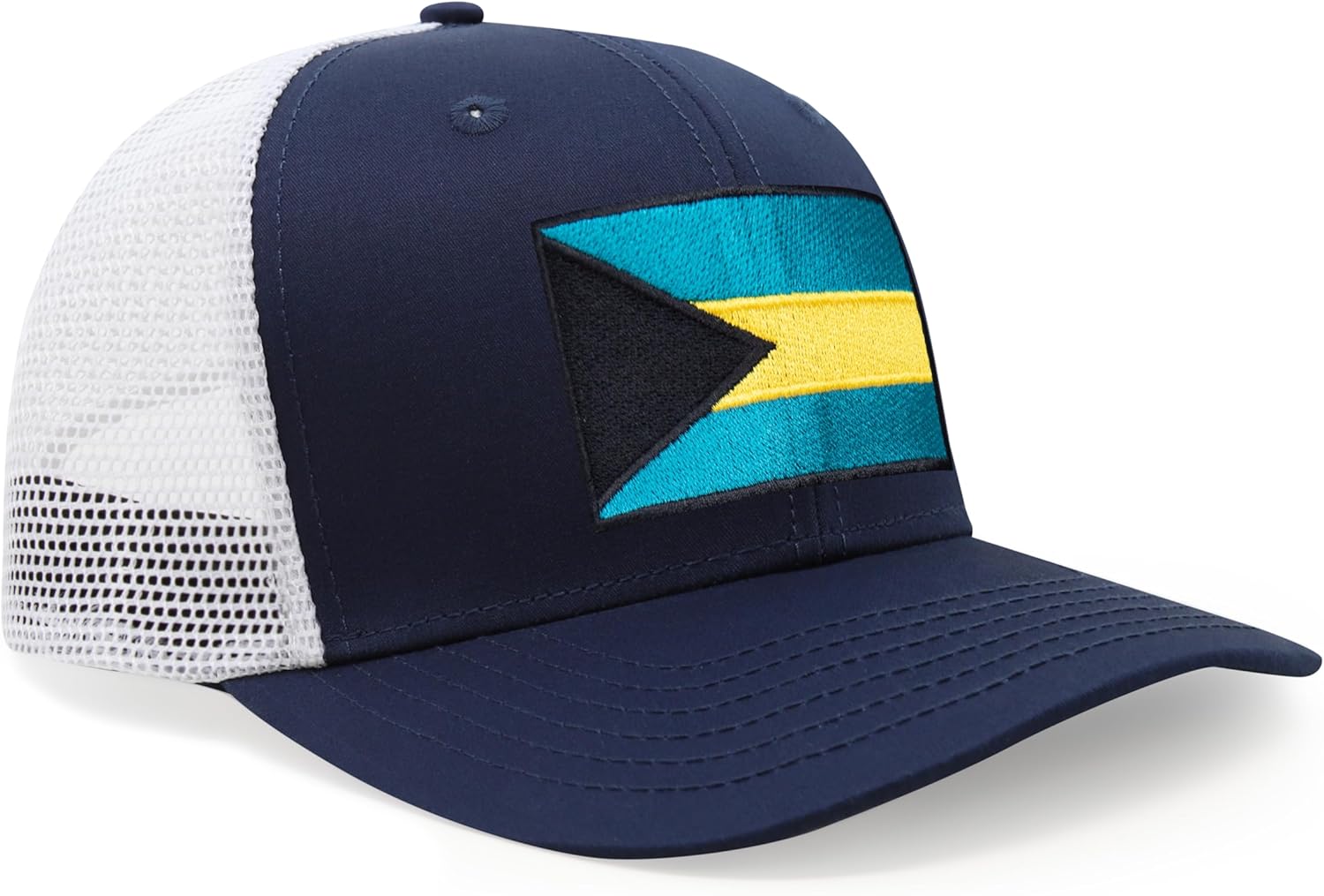 International Tie Country Hat for Men and Women, Adjustable Snapback Trucker Baseball Cap with Embroidered Patch