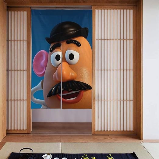 Amazon ミスターポテトヘッド9 のれん 遮光 断熱 おしゃれ インテリア 洗面所 階段用 玄関 出入り口 四季兼用 目隠しロング暖簾 86cm 143cm のれん オンライン通販 Amazon ミスターポテトヘッド9 のれん 遮光 断熱 おしゃれ インテリア 洗面所 階段用 玄関 出入り口 四季兼用 目隠しロング暖簾 86cm 143cm のれん オンライン通販