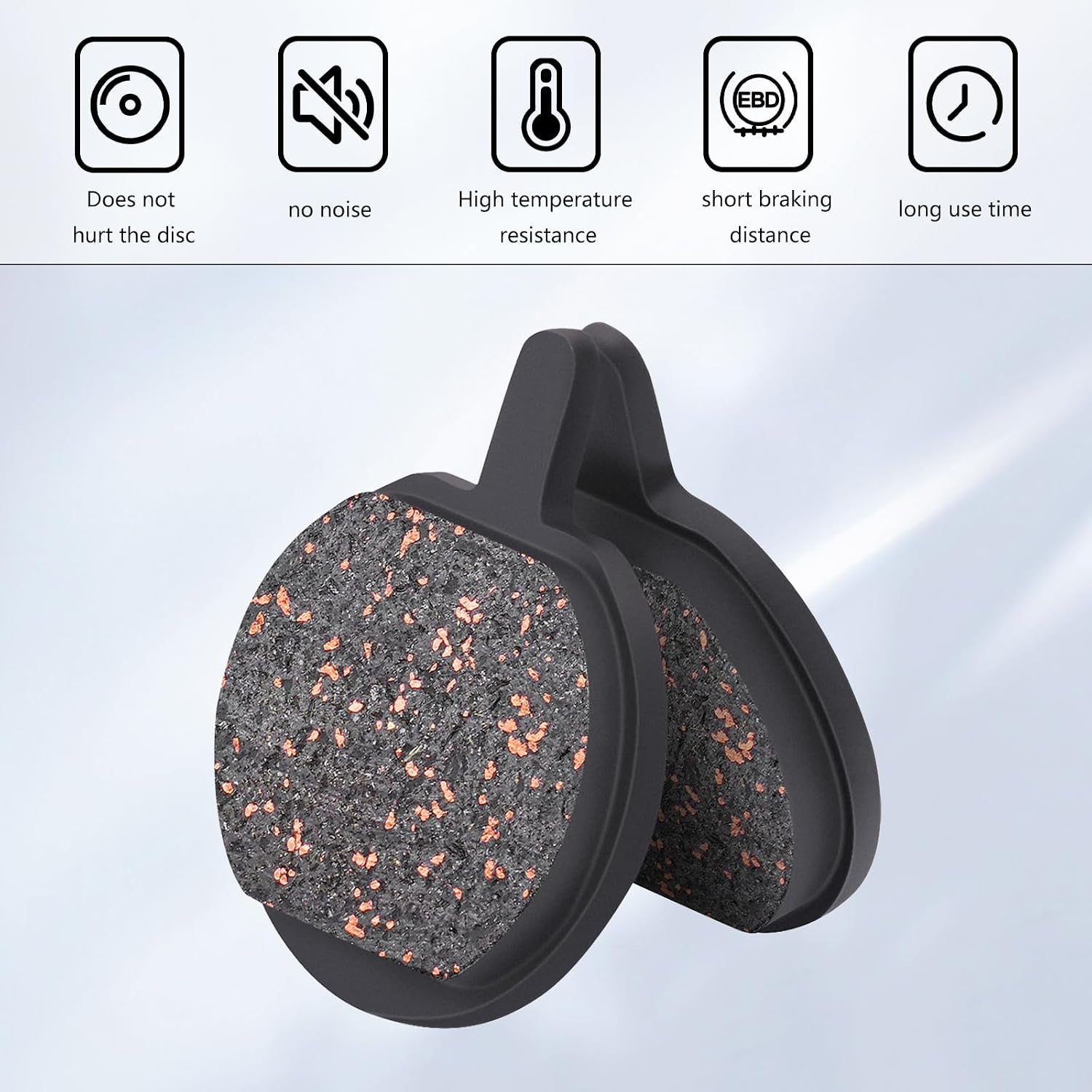 Road Passion Bicycle Disc Brake Pad for JAK-5 B777 MTB Cannondale Helix Bengal Mechanical Helix MB700 MB700T PH02