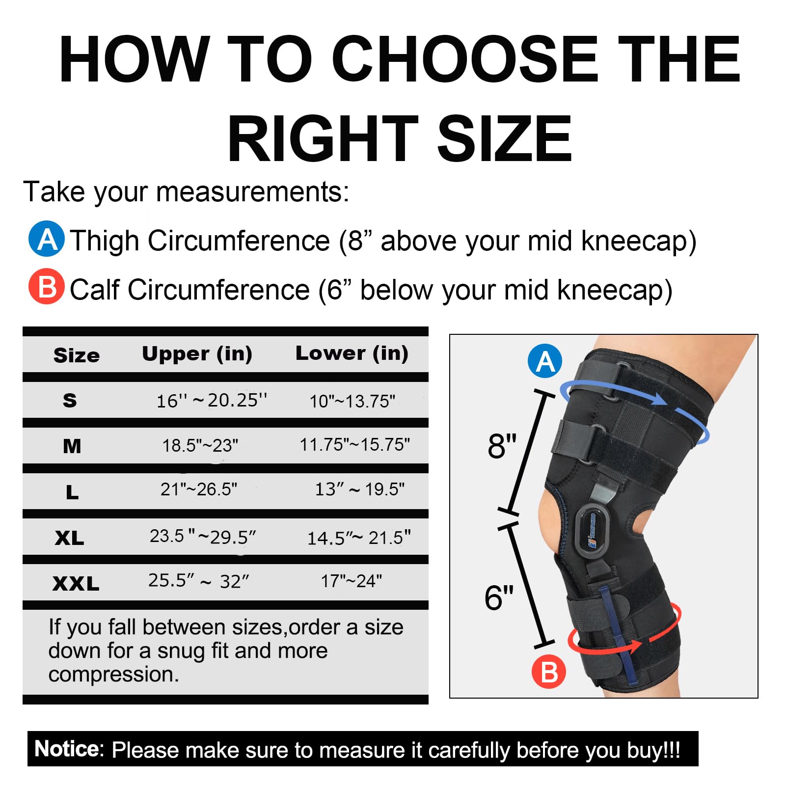CAMBIVO 2 Pack Knee Braces For Knee Pain Women & Men, Knee Compressi